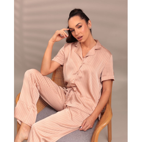 Pijama Classic Cetim